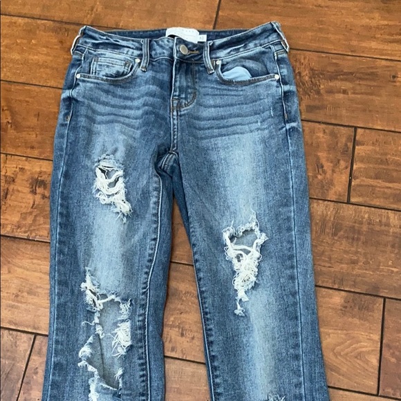 Kendall & Kylie skinny ripped jeans - Picture 1 of 5